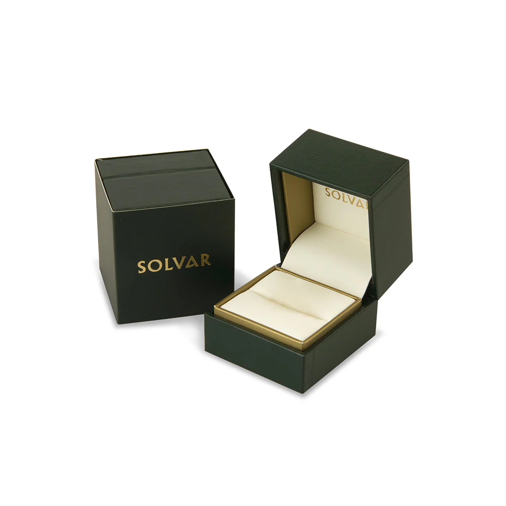 14K Gold Diamond Heart Claddagh Ring - Image 4