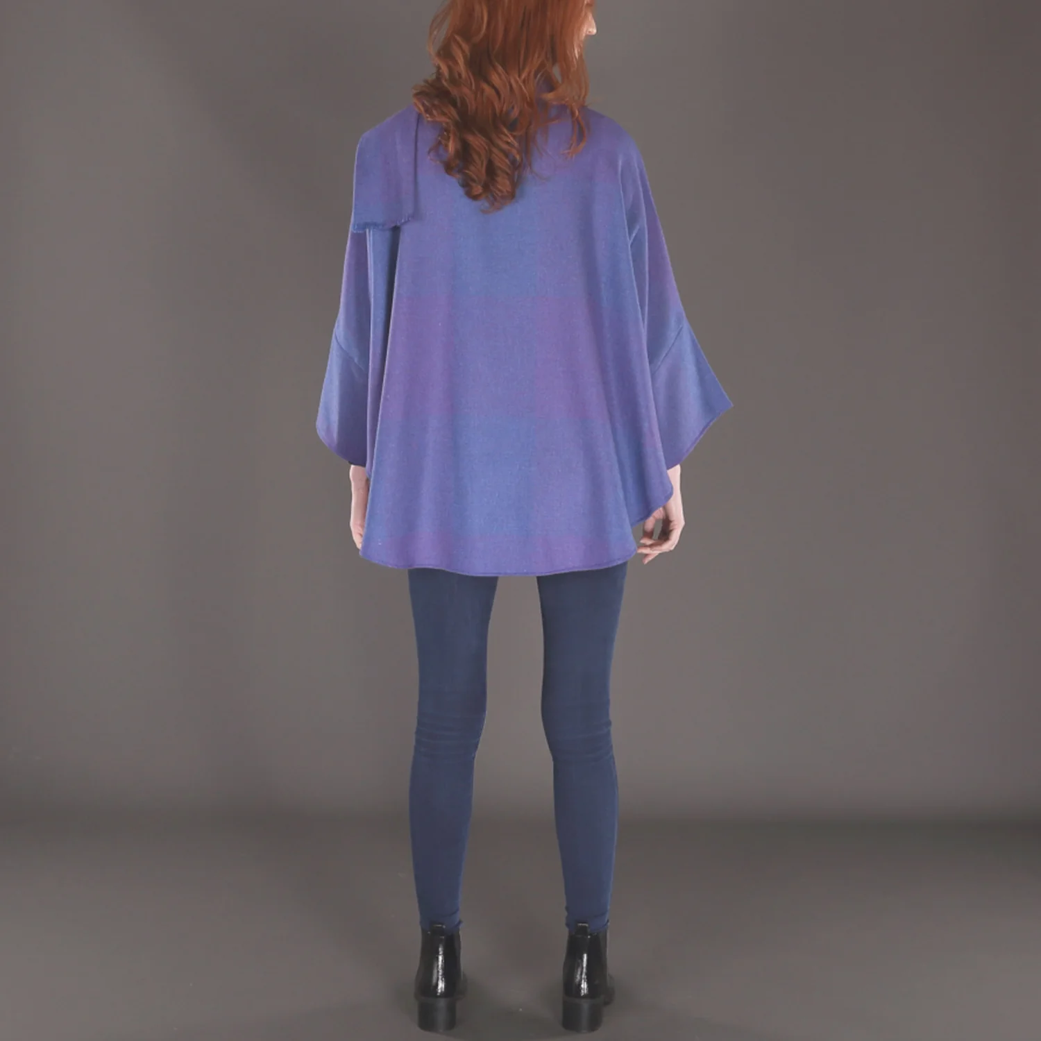 Trisha Cape, Purple Square - Image 12