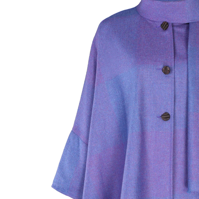 Trisha Cape, Purple Square - Image 7