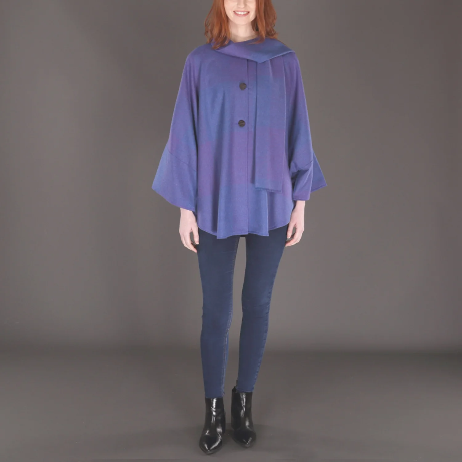 Trisha Cape, Purple Square - Image 9