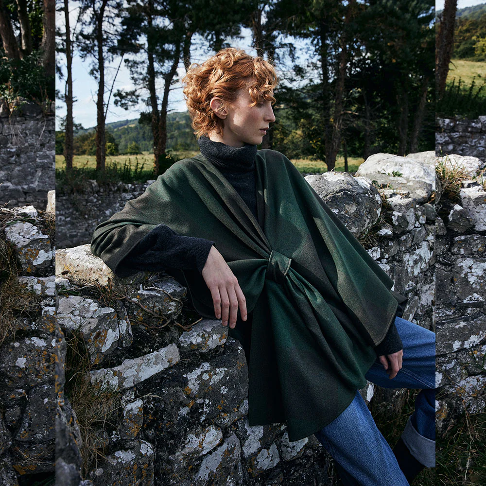 Anne Cape, Forest Green - Image 4