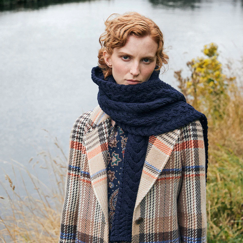 Camel Check Saoirse Cashmere Blend Coat - Image 5
