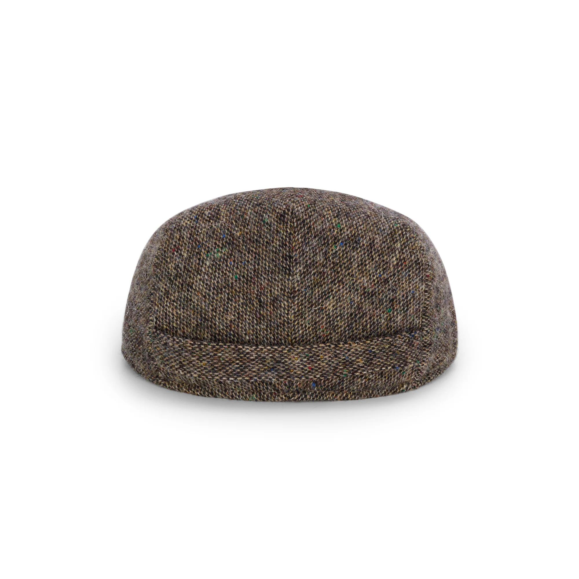 Brown Salt and Pepper Dubliner Flat Cap - Image 4