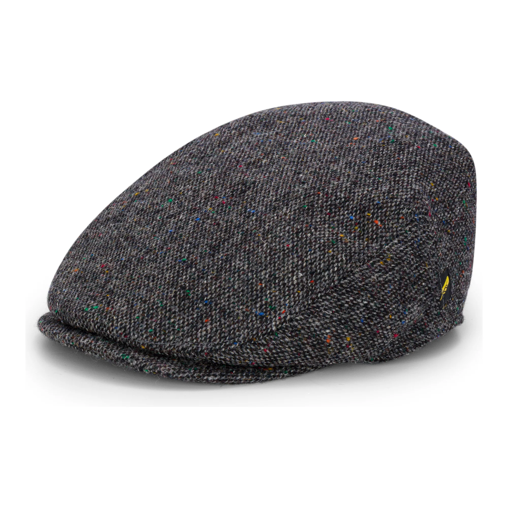 Charcoal Salt & Pepper Dubliner Flat Cap - Image 3