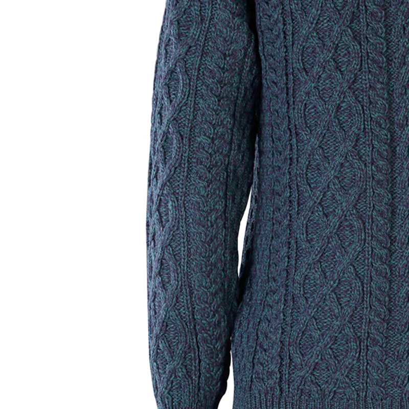 Blackwatch Half Zip Cable Sweater - Image 7