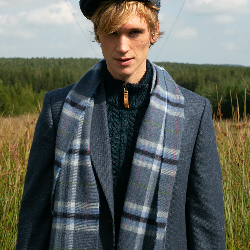 Blackwatch Half Zip Cable Sweater - Image 9