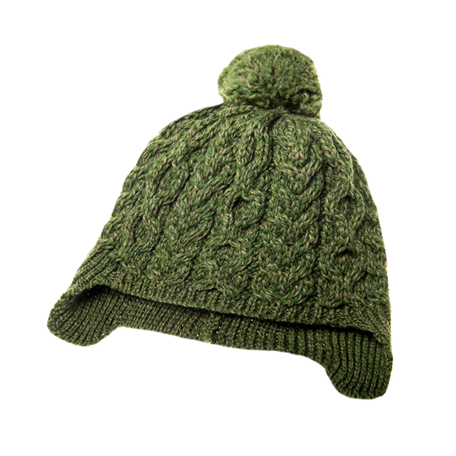 Green Kids Wool Hat - Image 2