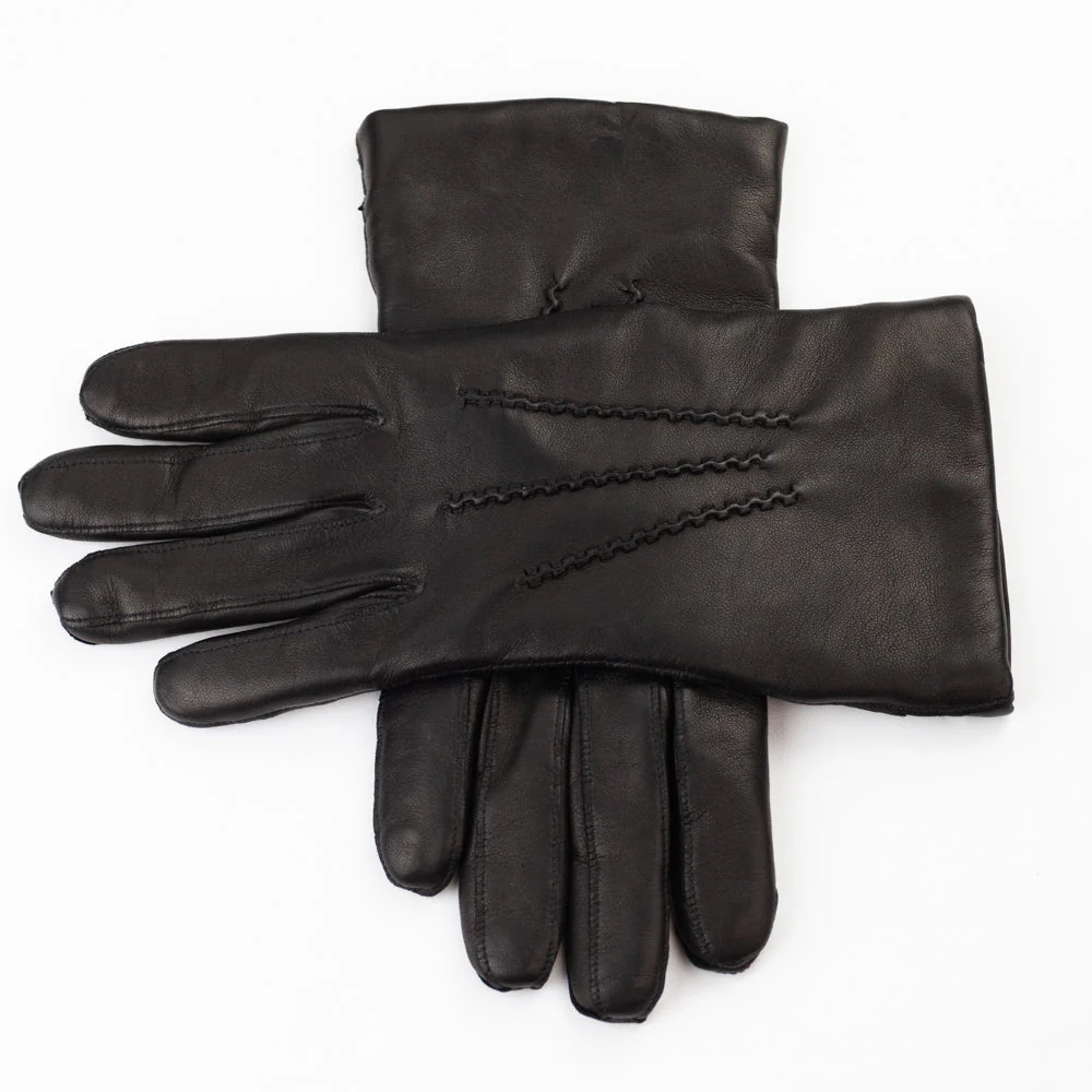 Luxury Black Ladies Pique Gloves