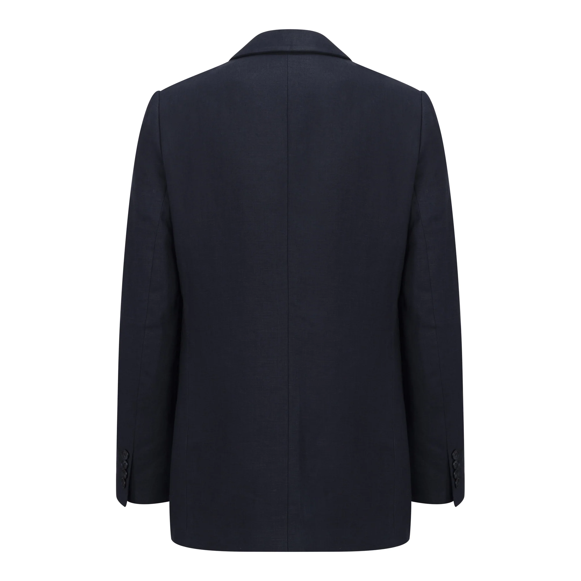 Navy Cara Irish Linen Blazer - Image 5