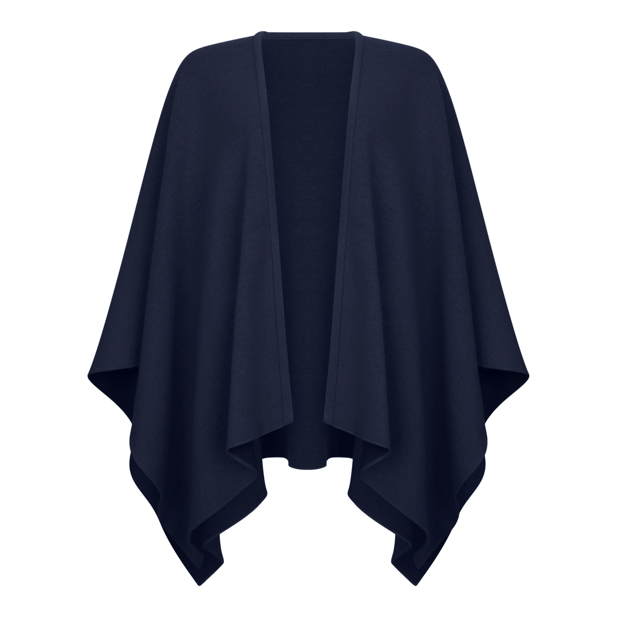 Navy Isla Knit Cape - Image 4