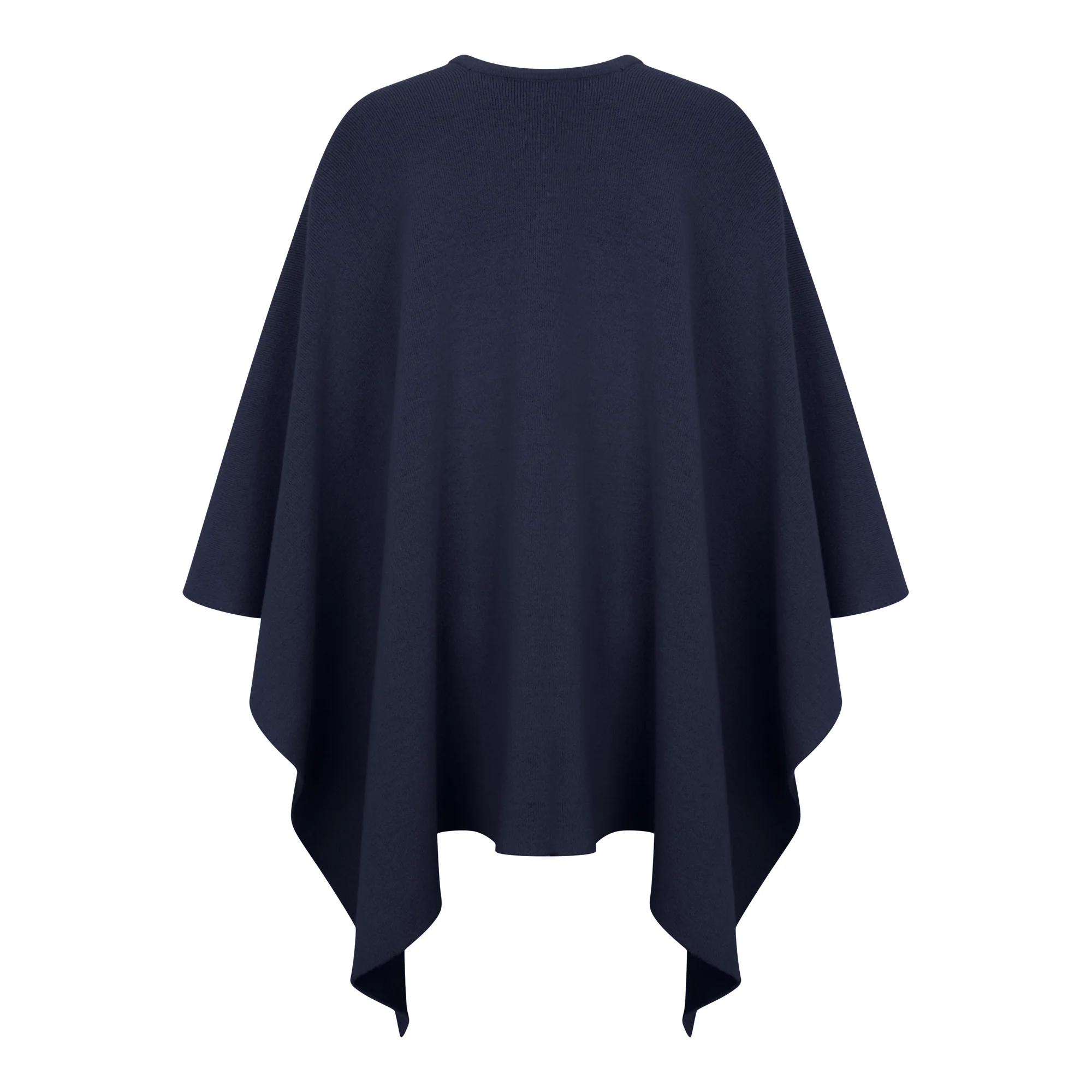 Navy Isla Knit Cape - Image 5