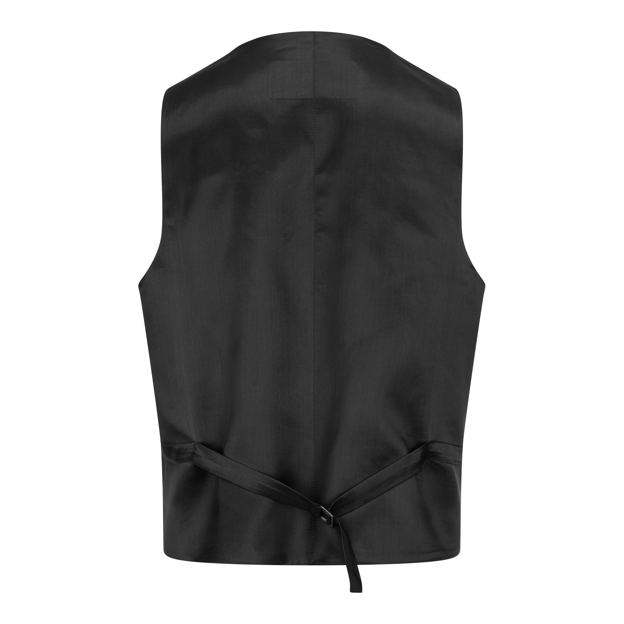 Navy & Red Prince of Wales Michael Tweed Waistcoat - Image 2