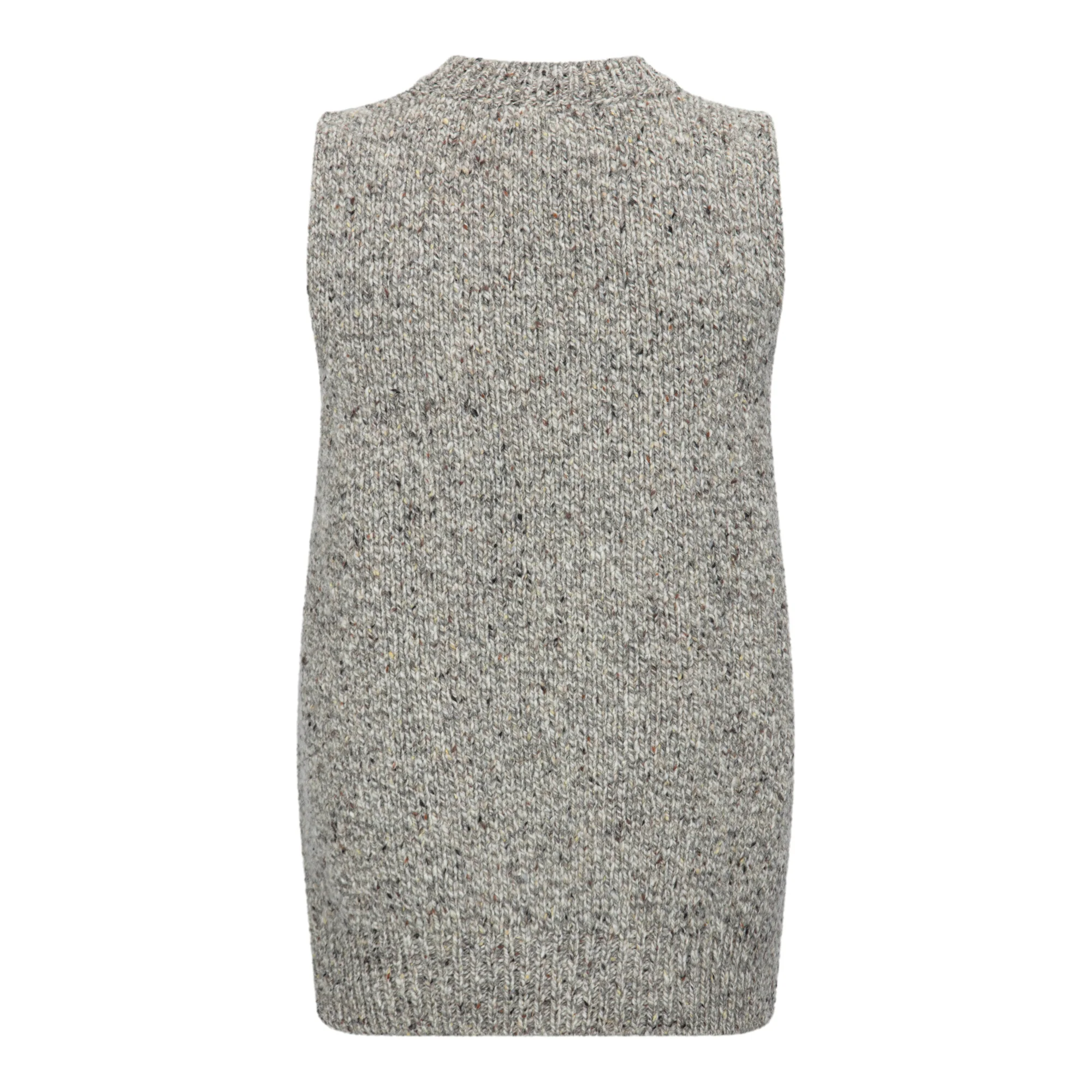 Porridge V Neck Sweater Vest - Image 2