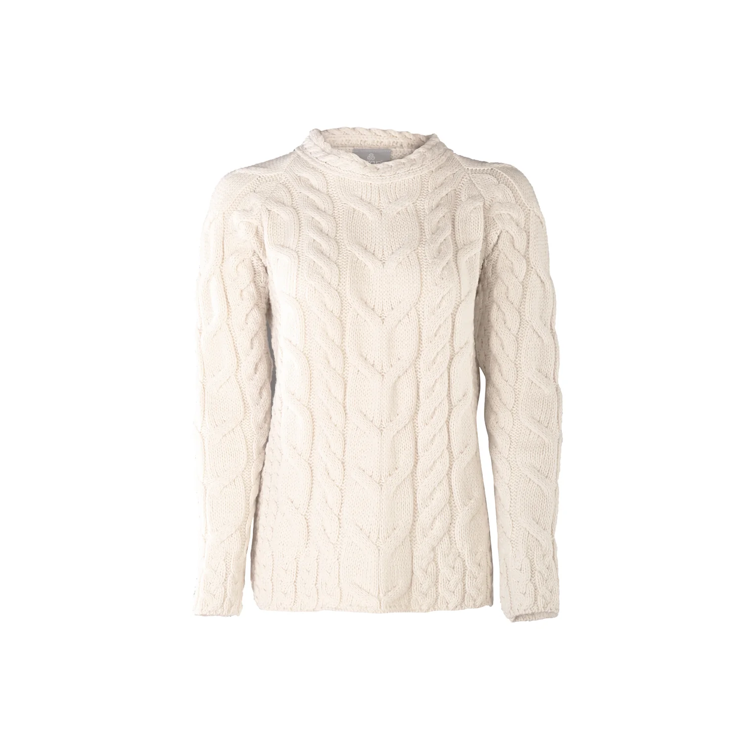 Supersoft Crew Neck Sweater, Natural - Image 6