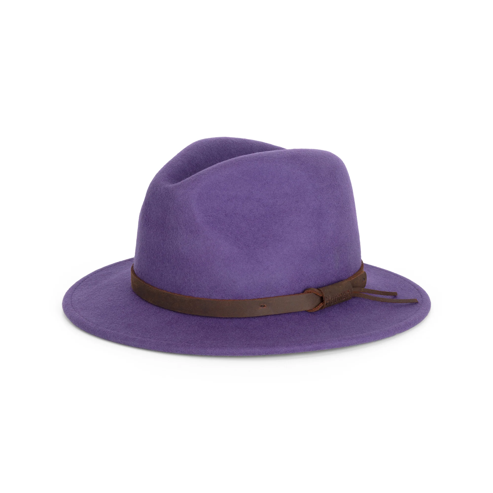 Purple Wool Felt Hat